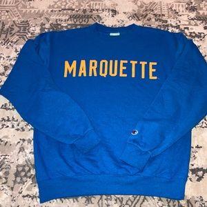 Marquette Champion Eco-fleece crewneck sweatshirt